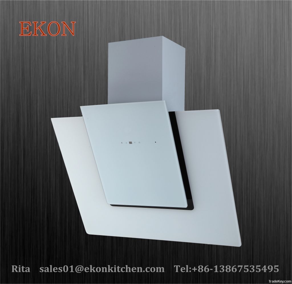 2014 New Style White Painted 5 Speed Kitchen Cooker Hood