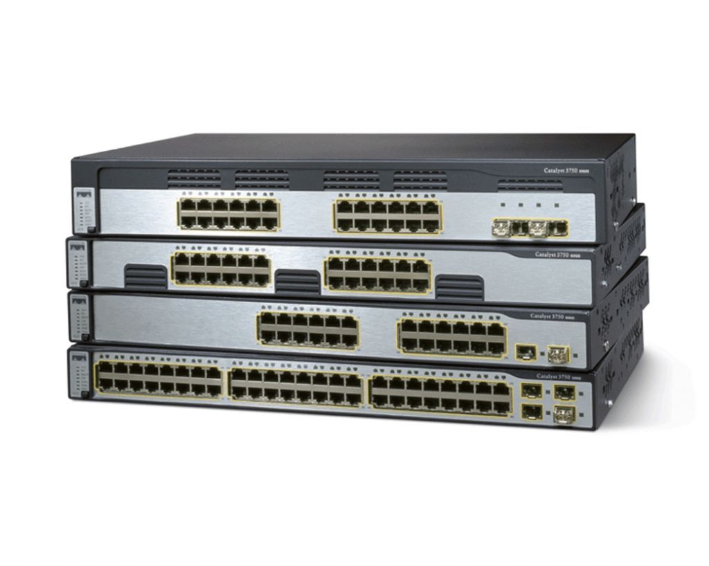 Cisco 3750X 48-Ports Rack-Mountable Switch