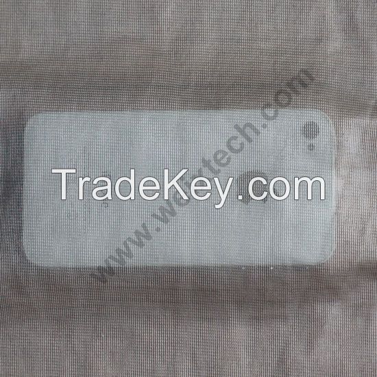 100% Silver Fiber Ultrathin Knitted Mesh Fabric