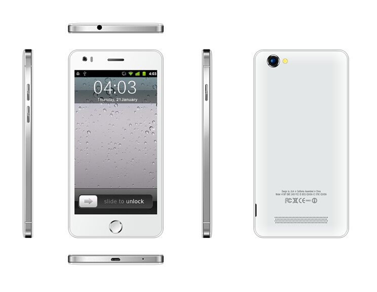 Hot imitation mobile phone Android 4.2 3G gprs 5.0 inch MTK6582 Quad Core with wifi