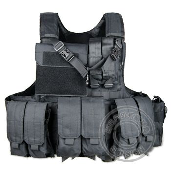 1000D Cordura or 1000D high strength Nylon fabric Tactical Vest with USA standard