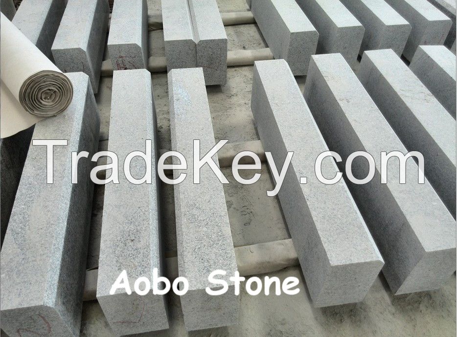 G655 gray kerb honed finished Chinese manufacturer