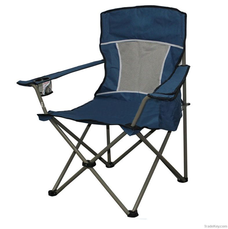 Portable and Comfortable Folding Fishing Chairs with Cooler Pouch