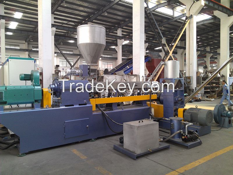 recycling and granulator line/PP/PE/ABS/EVA crumbles pelletizing line