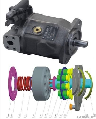 hydraulic pump, main pump, piston pump