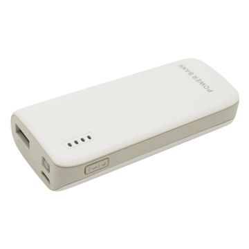 3,000mAh Portable Mobile Charger for Mobile Phones, LED Battery Indicator