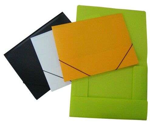 3 Cover Folder With Elastic Strap (f2018)