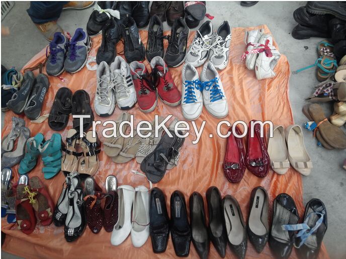 high quality used shoes ,sports shoes