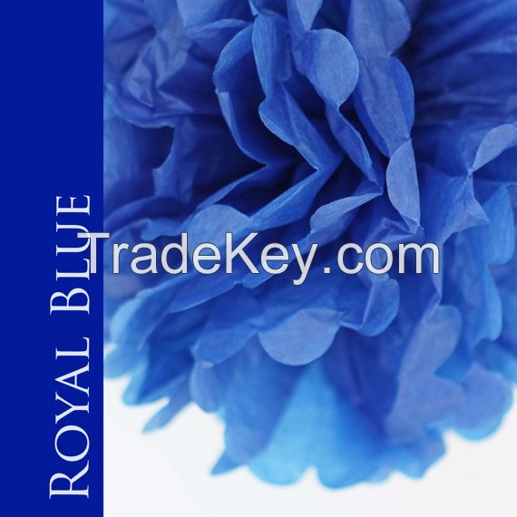 new product launch paper pom pom for wedding decoration