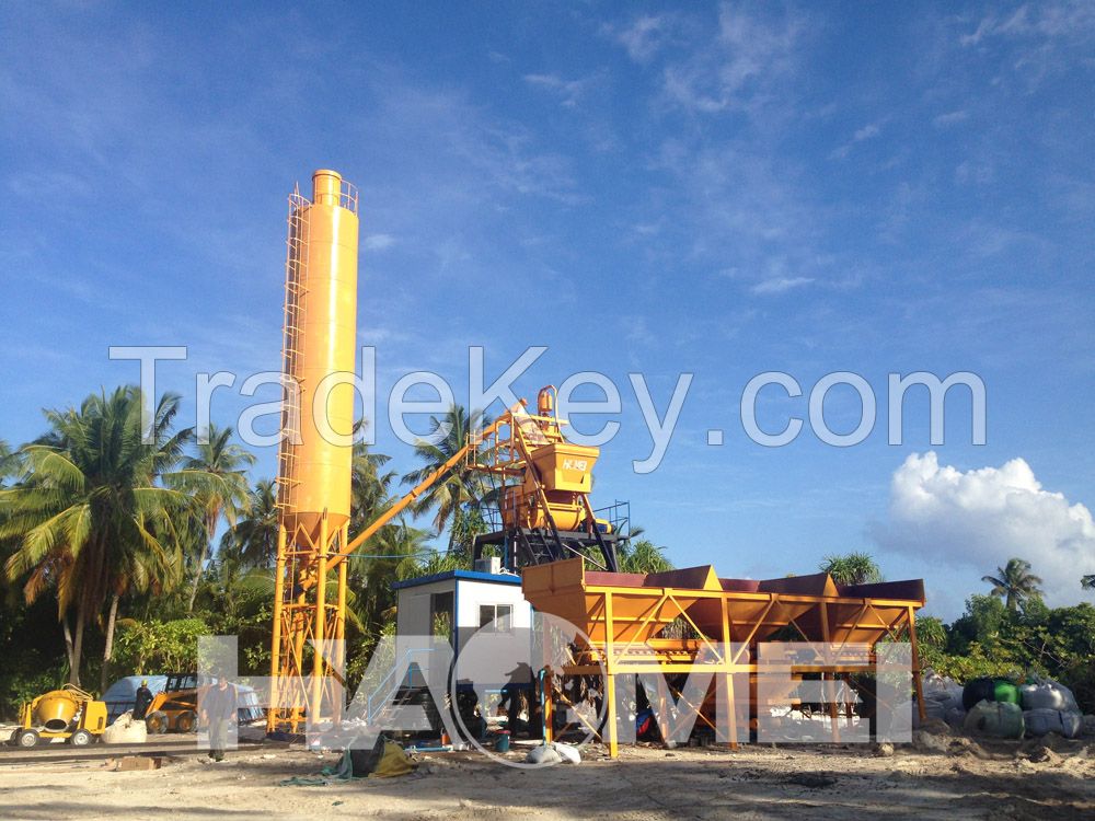 Working Principle of a Cementing Plant HZS35