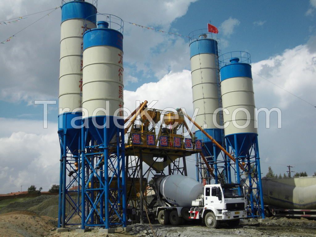 Wet Mix Concrete Batching Plant