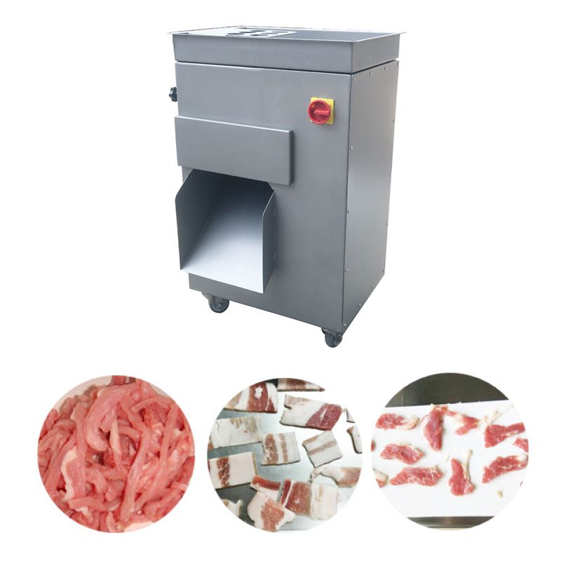 Commercial full automatic type fresh meat slicer machine made in China