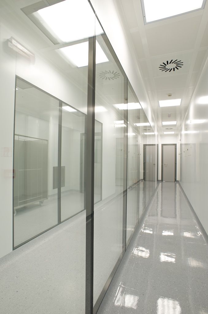 Modular Walls for Cleanrooms