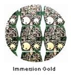 PCB with immersion gold