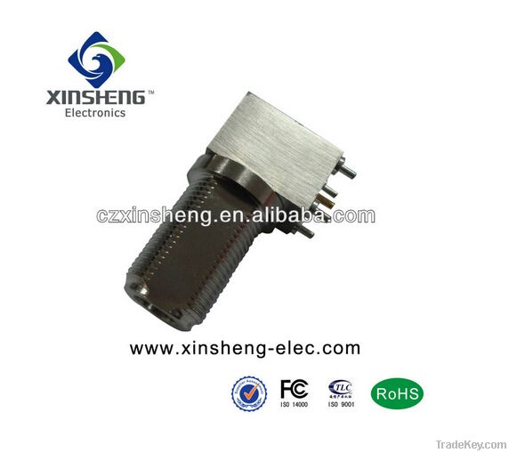 pcb mount female n connector