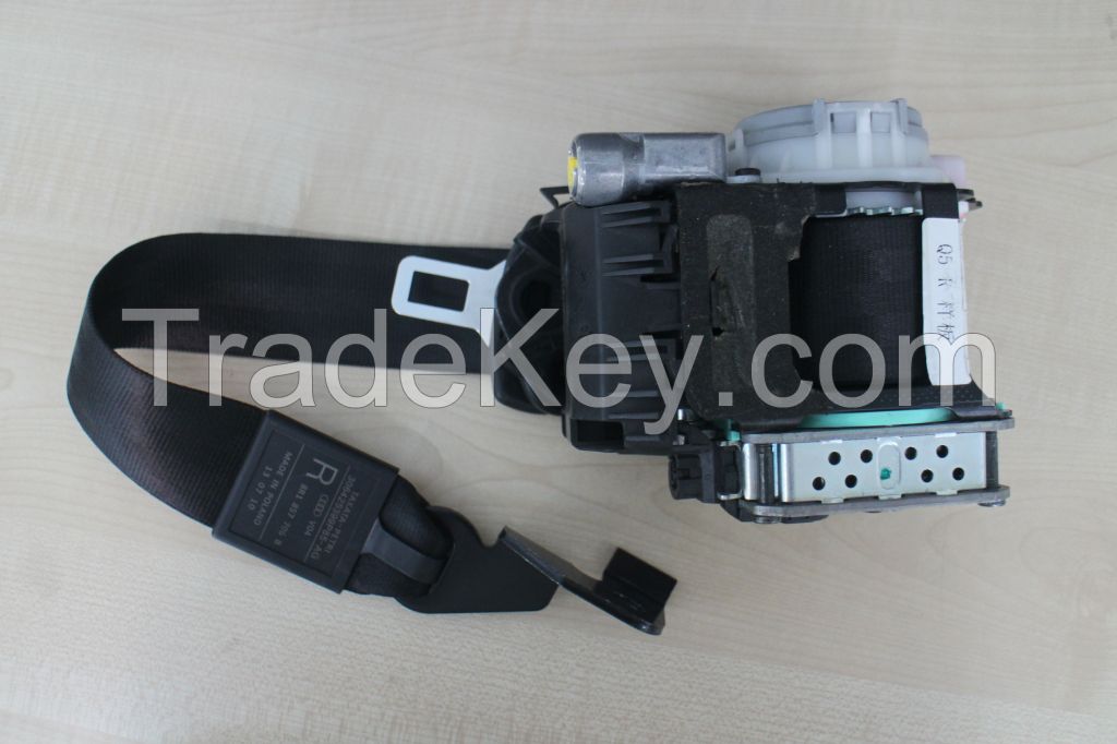 3 points polyester safety belt pre-tensioners for Audi Q5