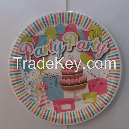 Disposable Paper Plate for Party