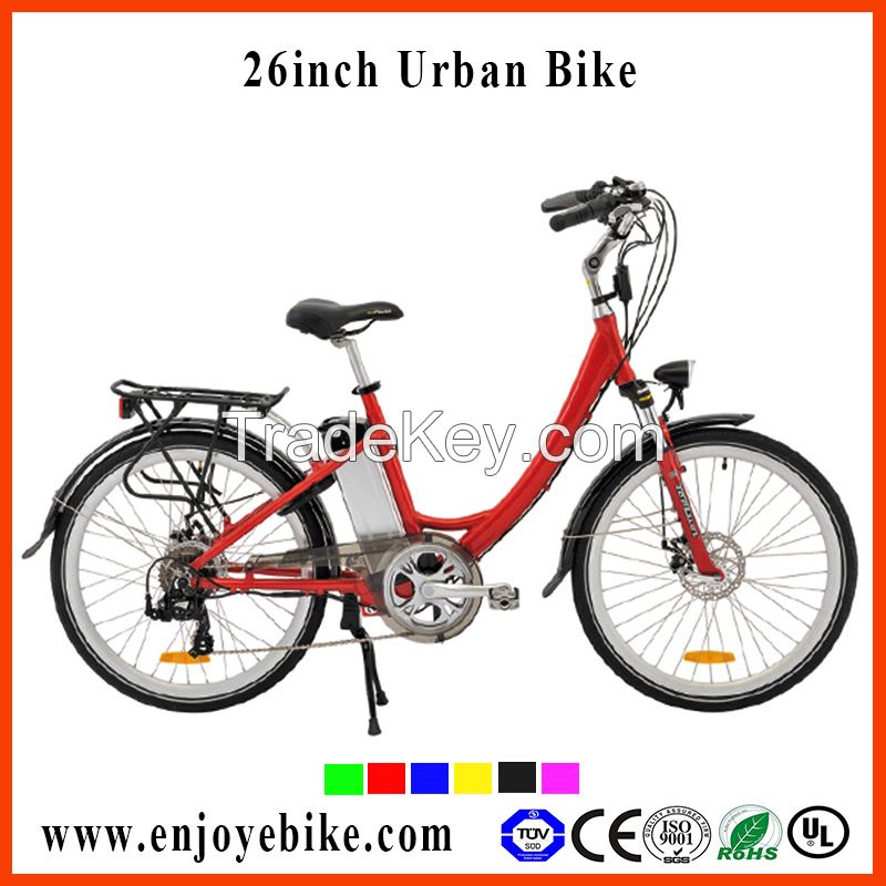 PE-TDF02Z city electric bike with internal lithium battery