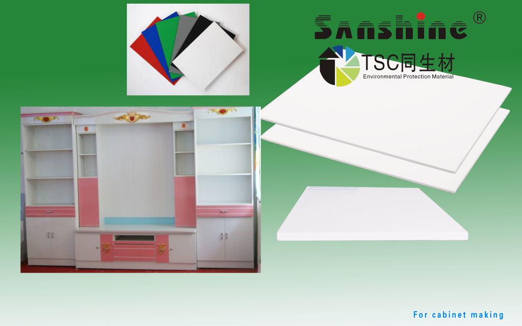 thickness pvc deco sheet for cabinet