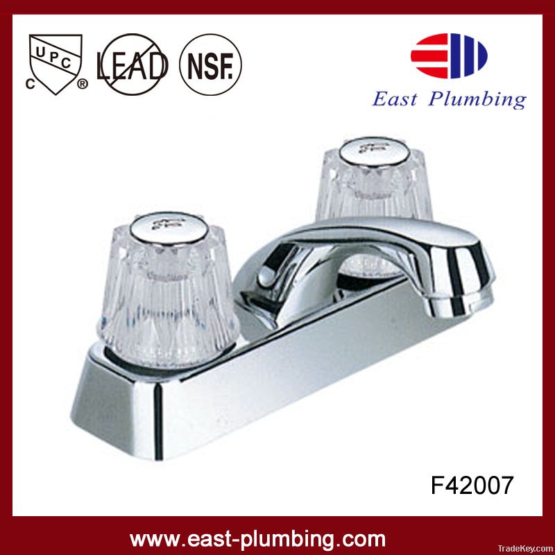 New style chrome finish highquality direct sale lavatory faucet F42007