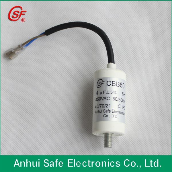 CBB60 450V 4uF water pump capacitor