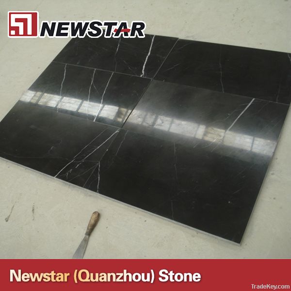 Newstar nero marquina marble wall cladding