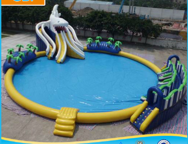 Giant Adults And Kits Inflatable Water Slide Pool for Funny Amusement Games