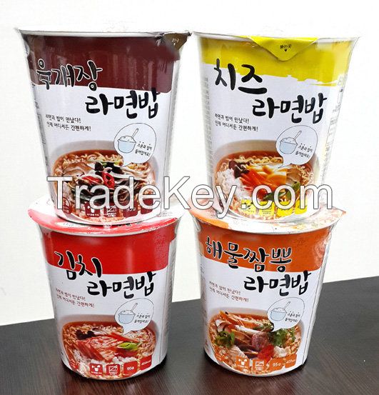 Instant Noodle Rice-Cupbap   