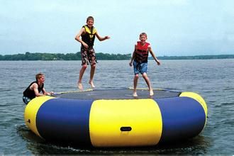 inflatable trampoline bouncer gymnastics trampoline  bounding table