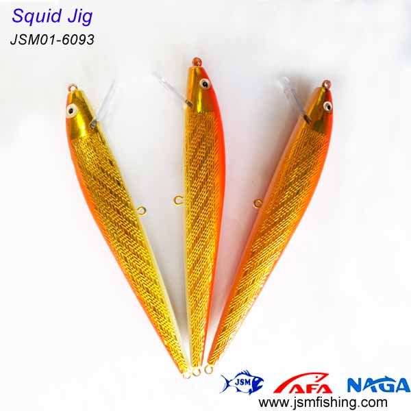 30g plastic fishing lure squid jig 5.5