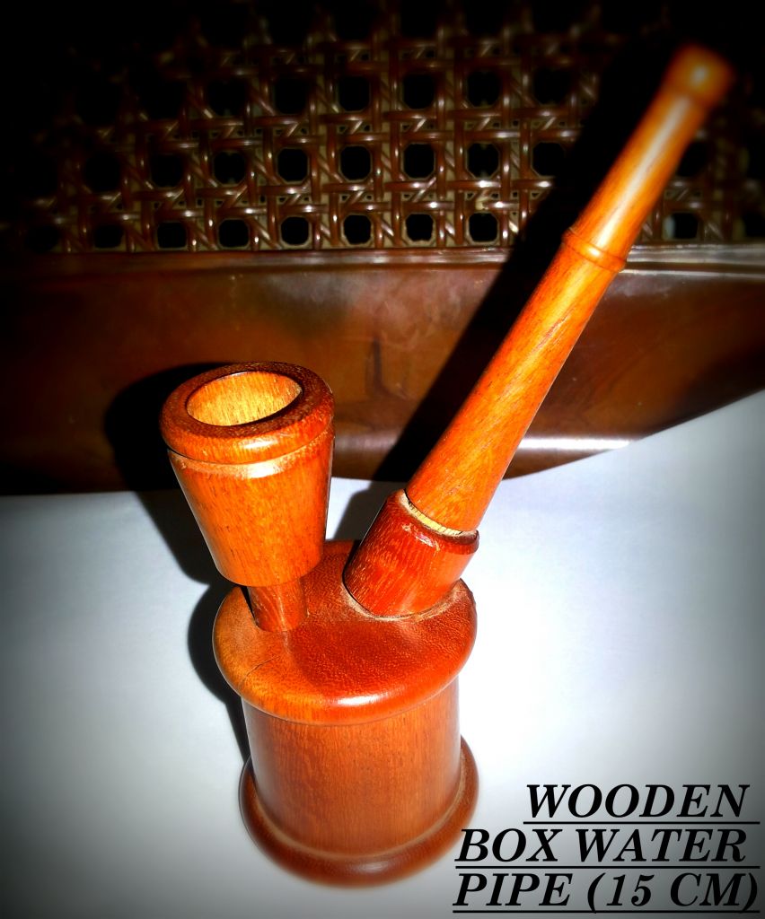 Wooden Box Water pipe 