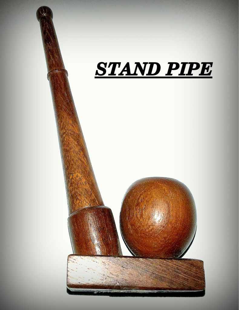 Wood Stand pipe 