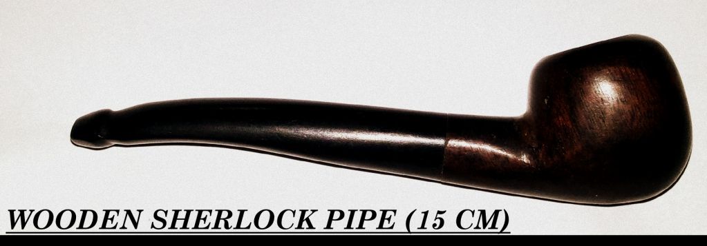 Wood sherlock Pipe