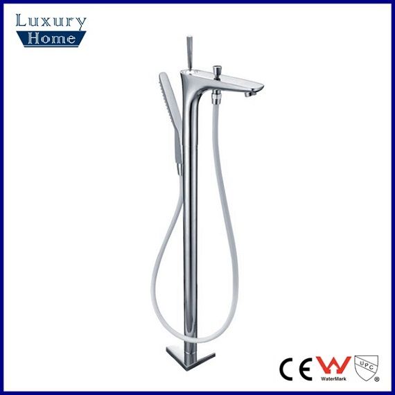 single handle ceiling mounted in wall shower set 