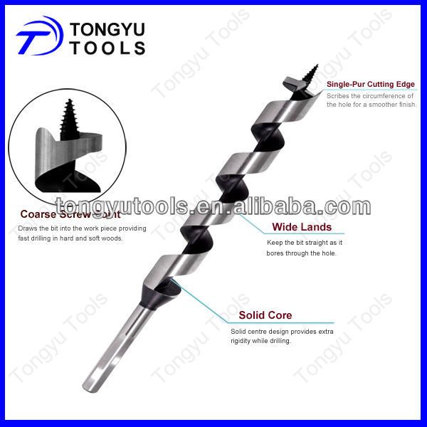 SDS Plus Wood Auger Bits