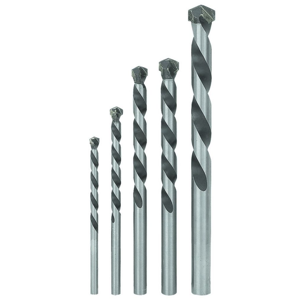  Tungsten Carbide Tipped Masonry Drill Bits for Granite