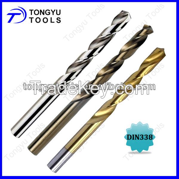 Fully Ground DIN338 HSS Twist Drill Bit for Metal Drilling