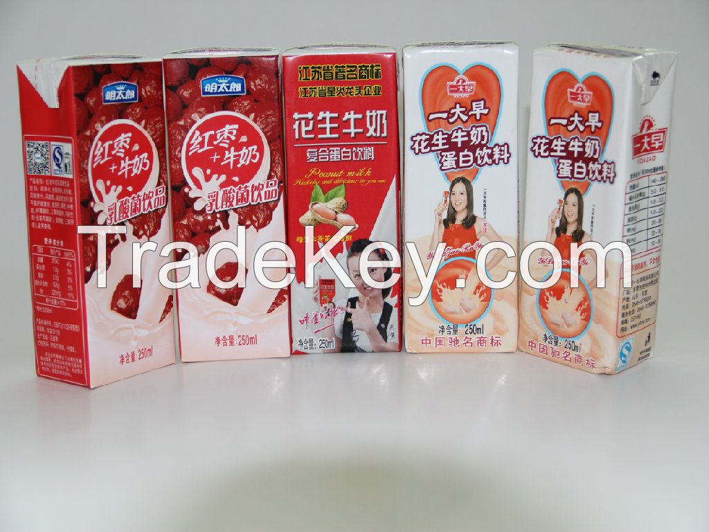 Aseptic Carton for dairy