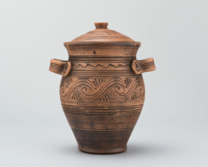 Clay amphora