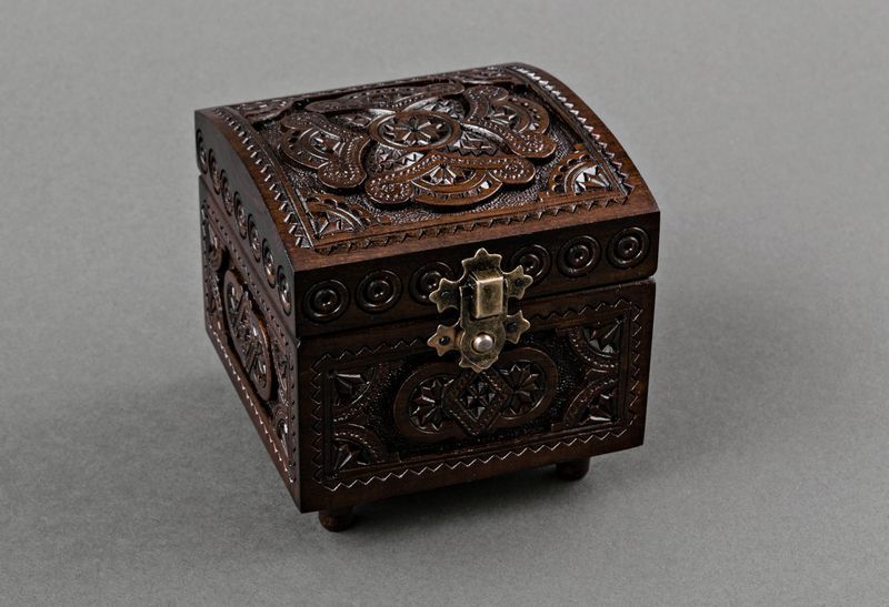 Small wooden box