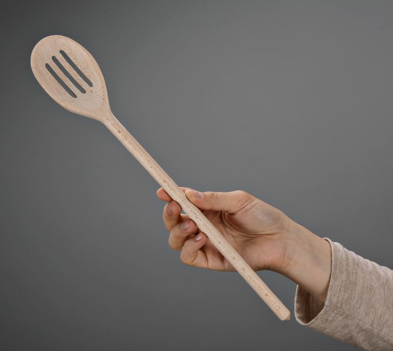 Wooden cooking spatula, Pancake spatula