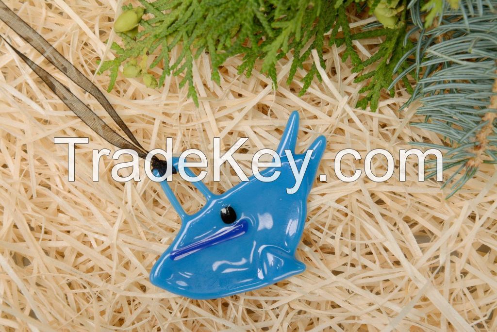 Interior pendant "Blue whale"