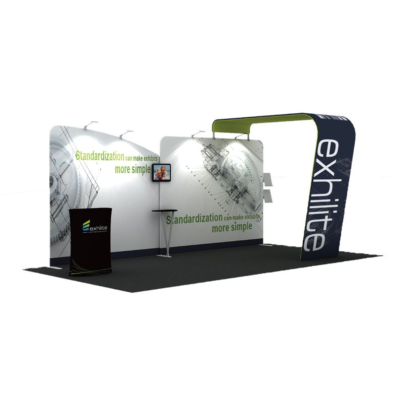 New Portable Aluminum Tube Trade Show Booth MAS-3x6-002 