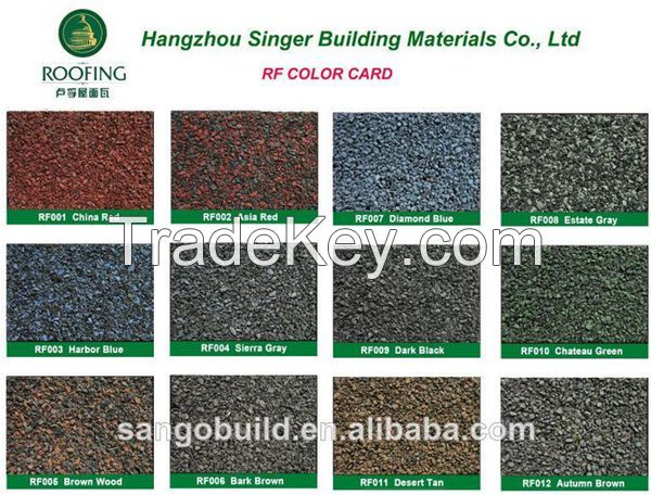 2014 hot sale fish-scale standard asphalt shingle