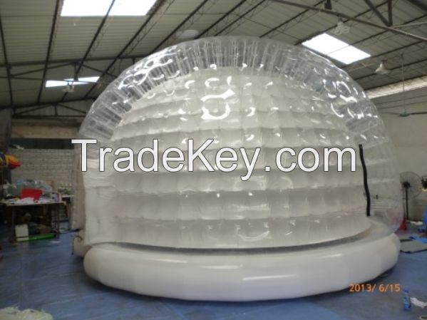 New Inflatable Devonshire Wedding Light Dome Tent