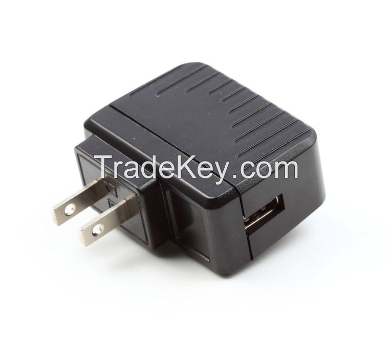 7.5V/1A Power Adapter with USB, Europe Plug, UL/FCC/PSE/CE/SAA/RoHS Marks