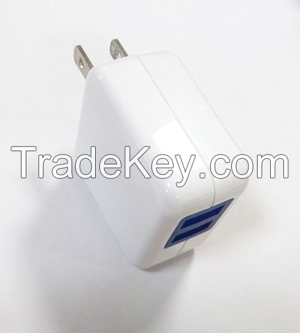 5V2.1A adapter with 2 USB, New arrival, good quality