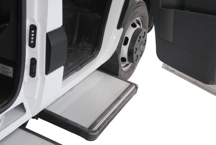 heavy duty electric steps with 12V motor for vehicle 
