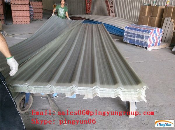 one layer pvc roof sheet/3 layer UPVC roofing tile/plastic roofing tiles  