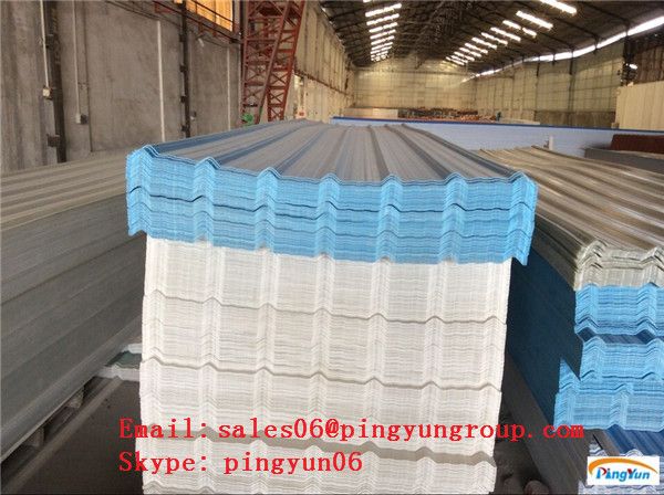 PVC flexible plastic roofing sheet /price of corrugated PVC roofing sheet